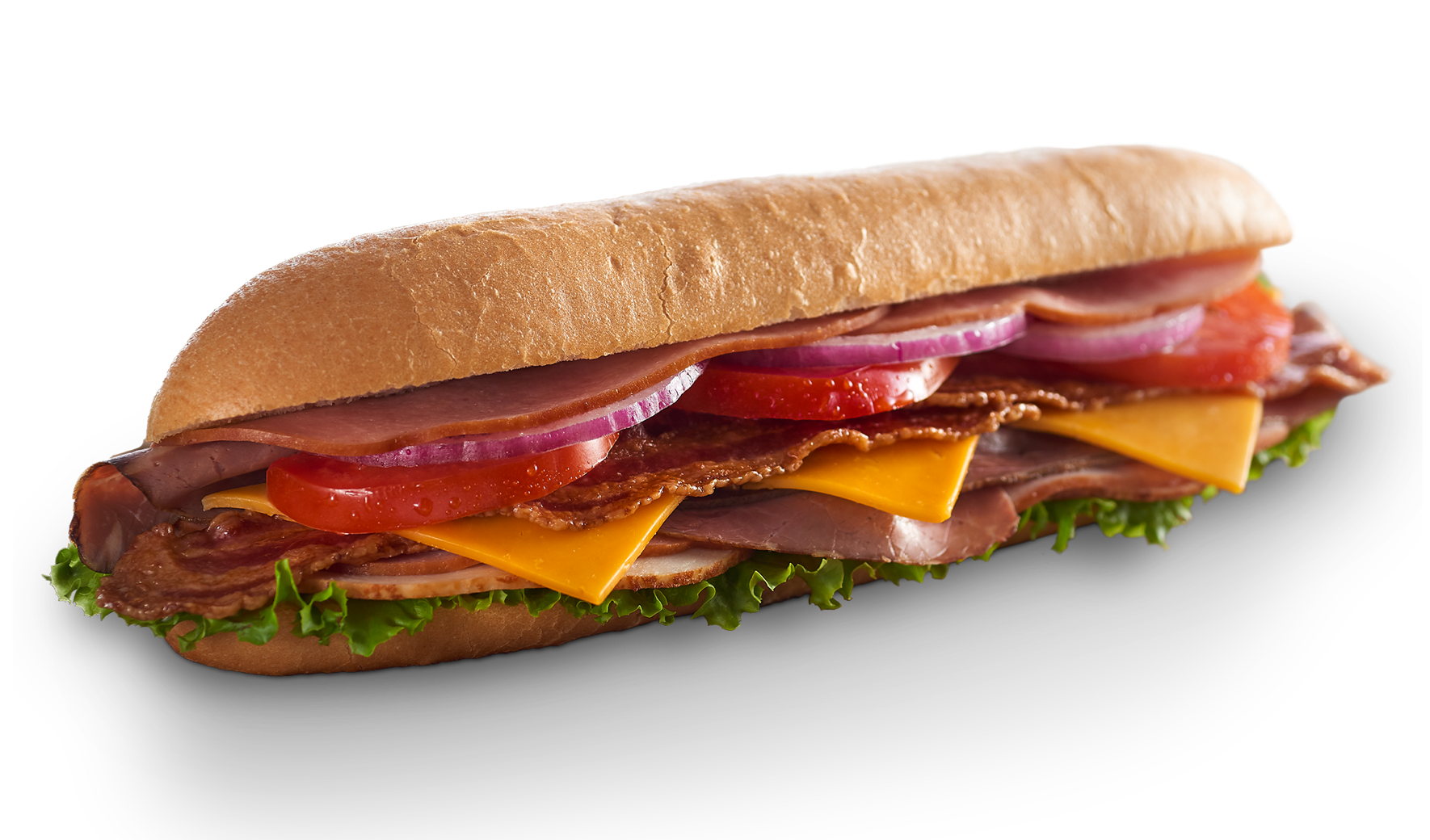 All meat sub sandwich