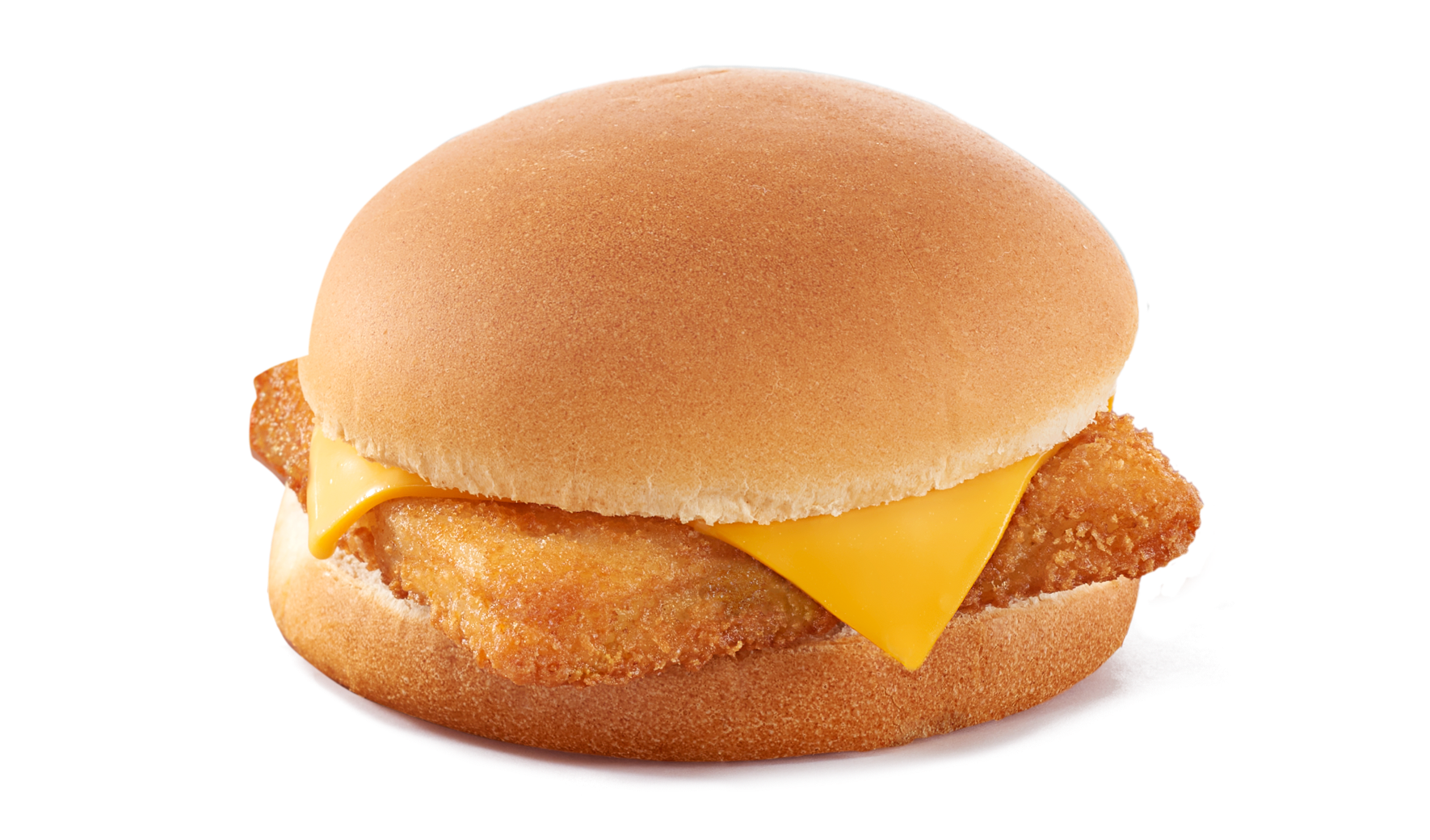 Fish Sandwich with Cheddar Cheese