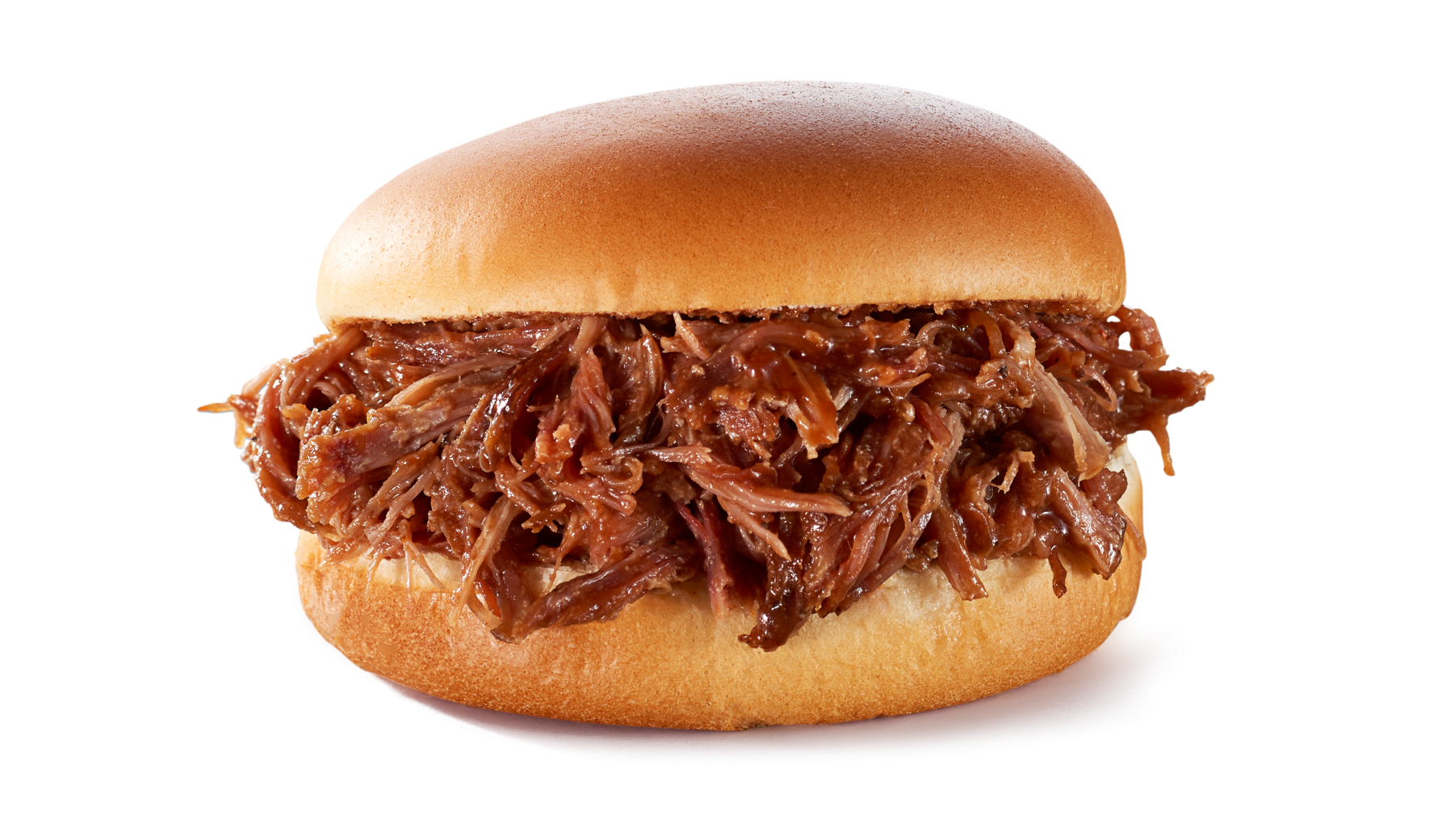BBQ pulled pork sandwich